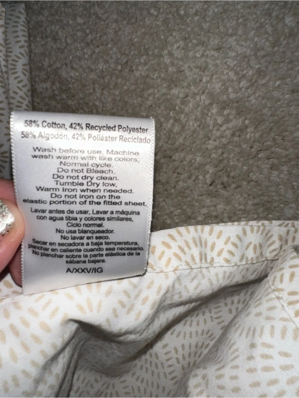 Mainstays breathable cotton